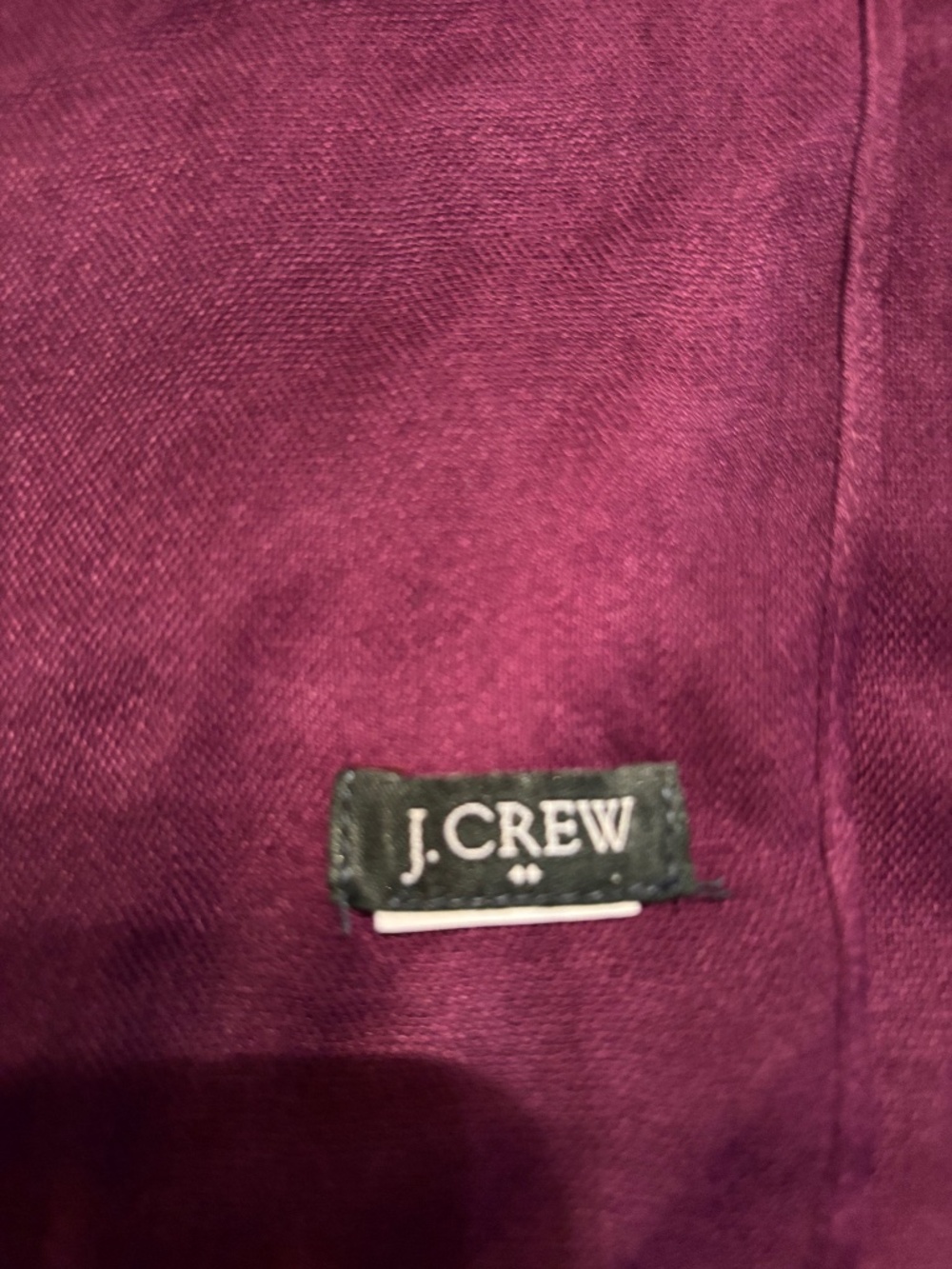 J. Crew Burgundy Scarf